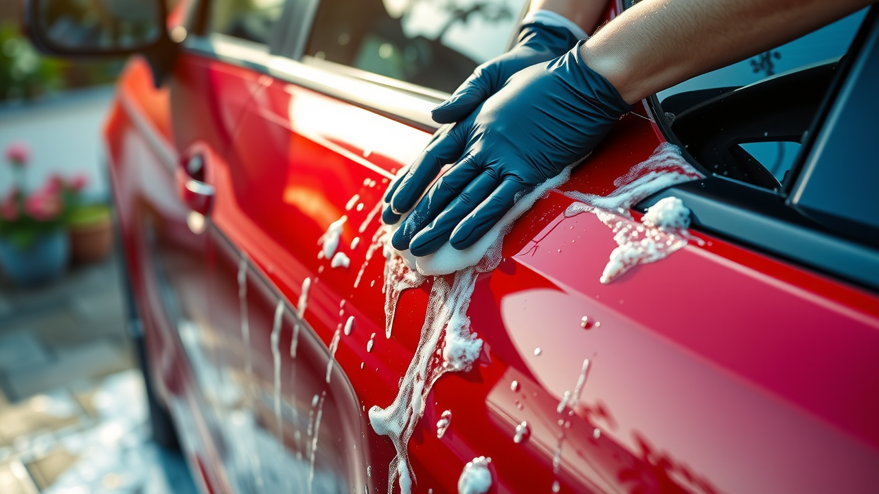 ceramic coating care proper maintenance hand washing paint protection