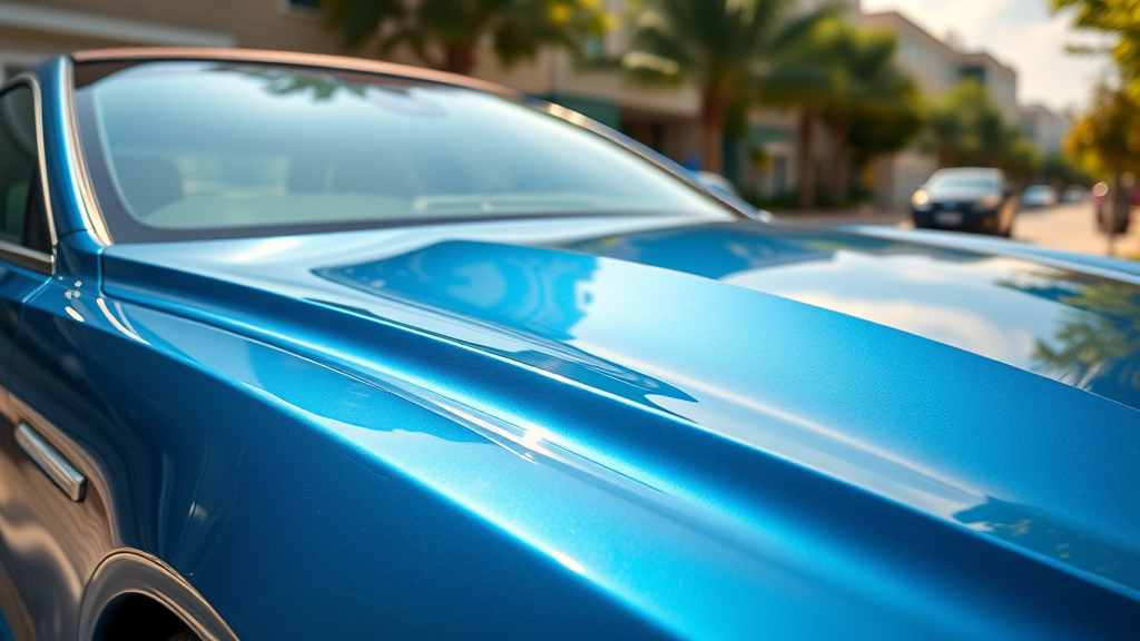 ceramic auto coatings mirror-like finish luxury car high gloss